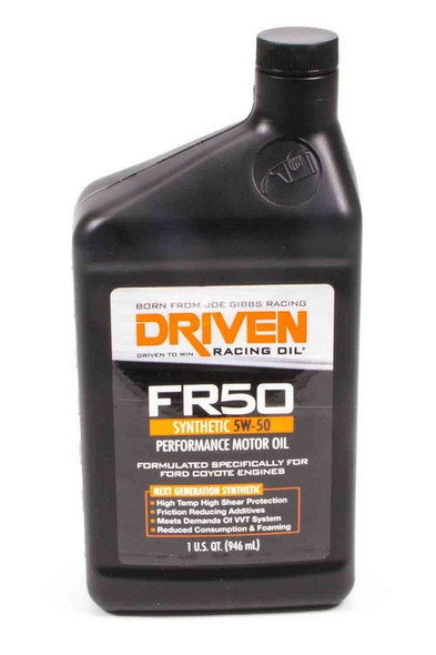 Driven Racing Oil Fr50 5W50 Synthetic Oil 1 Qt 4106