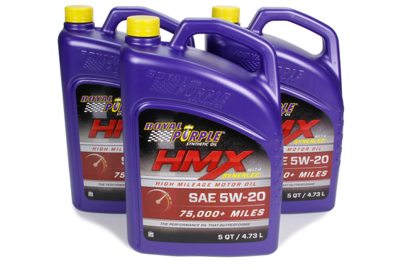 Royal Purple Hmx Sae Oil 5W20 Case 3 X 5 Quart Bottles 37518