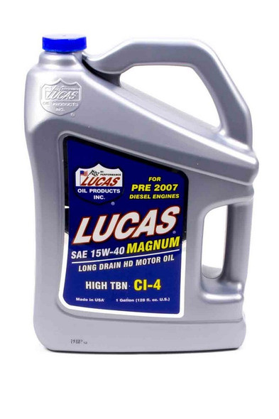 Lucas Oil 15W40 Motor Oil 1 Gal  Luc10076