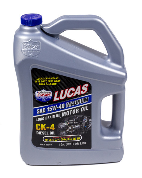 Lucas Oil Sae 15W40 Diesel Oil 1 Gallon Luc10287