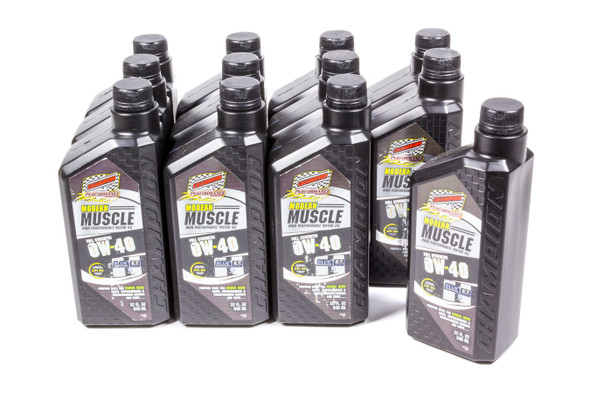 Champion Brand Modern Muscle 0W40 Oil Case 12X1Qt Full Syn. 4402H/12