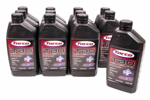 Torco Tbo 30W Premium Break-In Oil Case/12-1 Liter A100030C