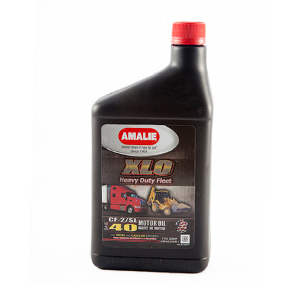 Amalie Xlo Heavy Duty Fleet 40W Oil 1 Quart Ama61746-56