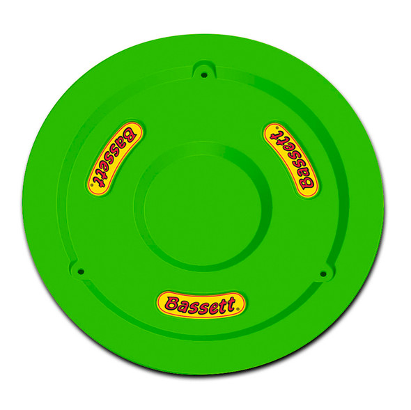 Bassett Wheel Cover 15In Green Fluorescent 5Plg-Flogrn