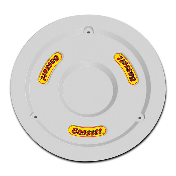 Bassett Wheel Cover 15In White  5Plg-Wht