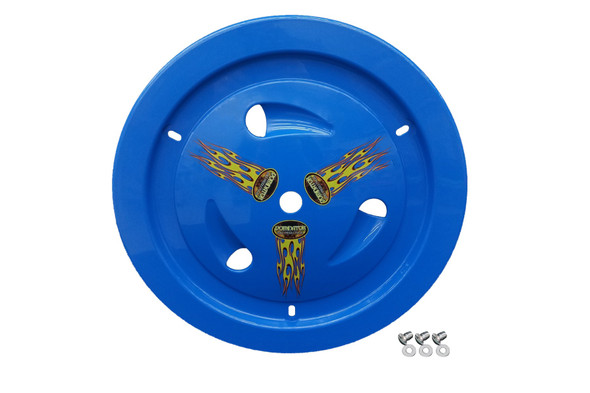 Dominator Racing Products Wheel Cover Dzus-On Blue 1013-D-Bl