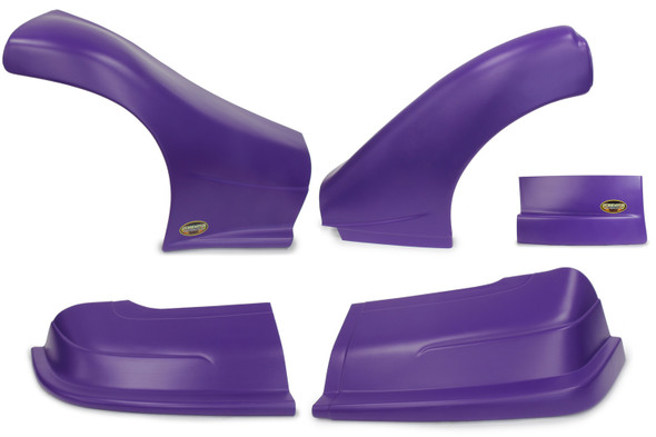 Dominator Racing Products Dominator Late Model Nose Kit Purple 2300-Pu