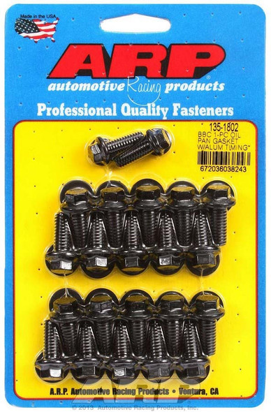 Arp Bbc Oil Pan Bolt Kit - 6Pt. 135-1802