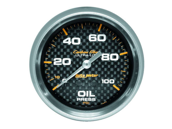 Autometer C/F 2-5/8In Oil Pressure Gauge 0-100Psi 4821