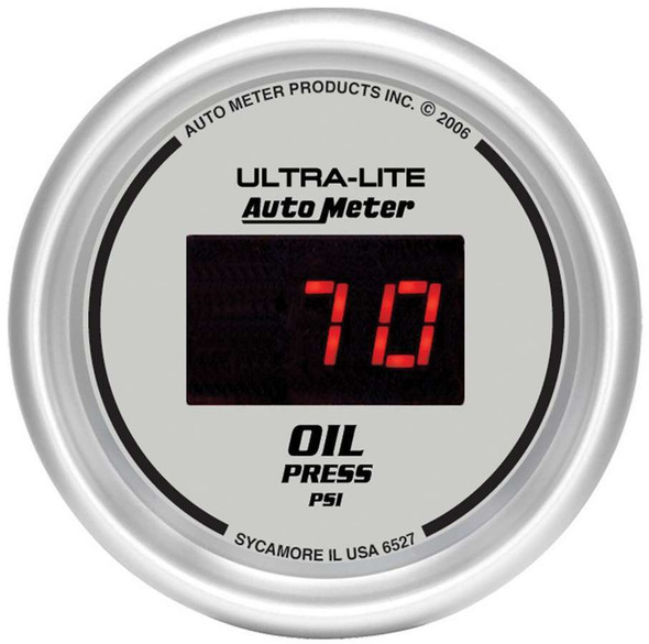 Autometer 2-1/16In Dg/S Oil Press. Gauge 6527