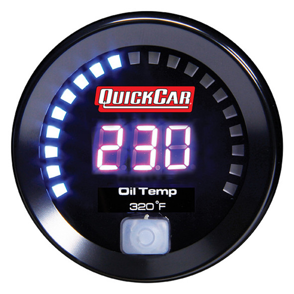 Quickcar Racing Products Digital Oil Temperature Gauge 100-320 67-009