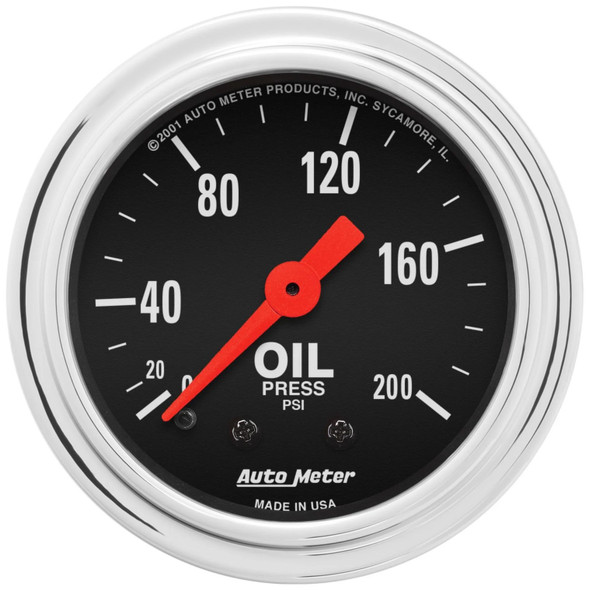 Autometer 100-250 Degree Oil Temp Gauge 2542