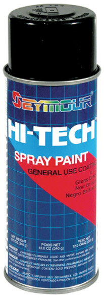 Seymour Paint Hi-Tech Enamels Gloss Black Paint 16-115