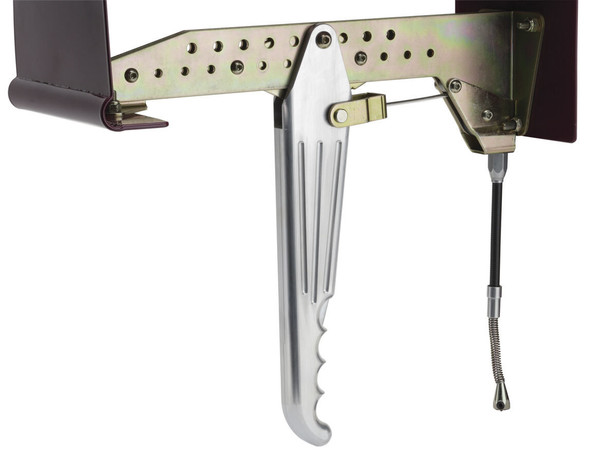 LOKAR Hand Emergency Brake Under Dash Brushed EHB-9200