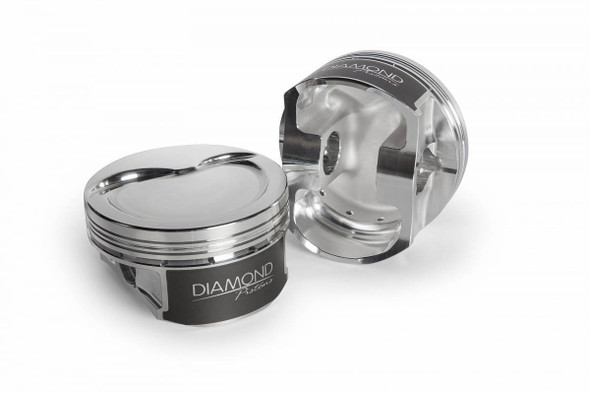 Diamond Racing Products Gm Ls9/Lsa Forged Piston Set 4.070 Bore W/Rings 11589-R1-8