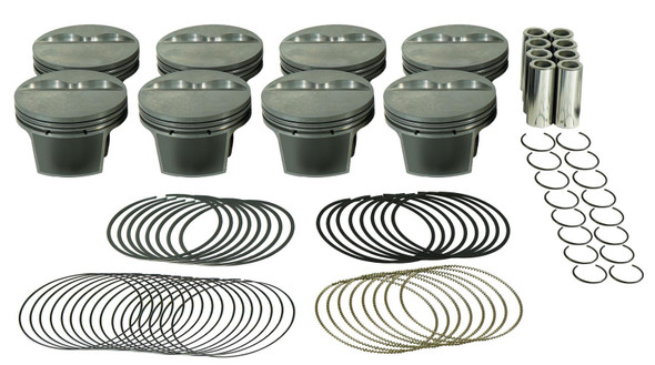 MAHLE PISTONS SBC FT PowerPak Piston Set 4.030 Bore -5.0cc 197725130