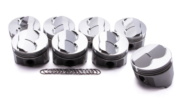 Icon Pistons Sbc Forged Domed Piston Set 4.030 Bore Ic802.030