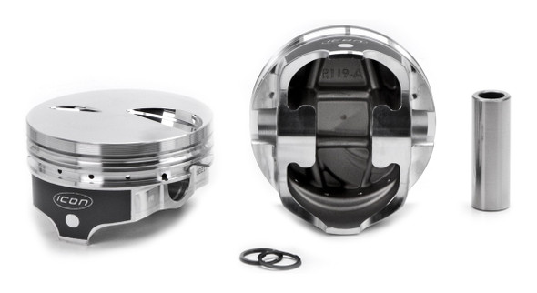 Icon Pistons Bbf 460 Ft Forged Piston Set 4.420 Bore -3.4Cc Ic859.060