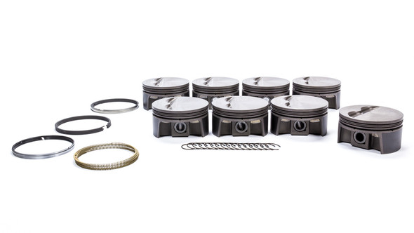 MAHLE PISTONS SBC PowerPak F/T Piston Set 4.040 Bore 930200140