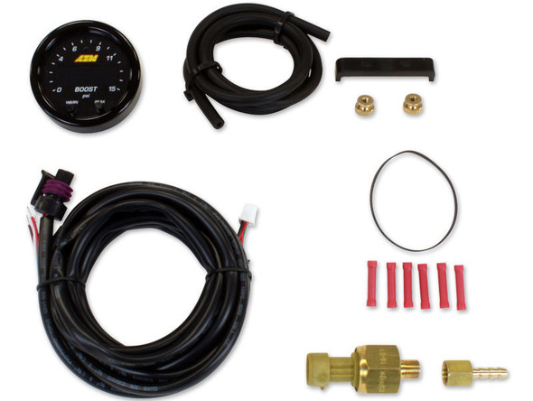Aem Electronics X-Series Pressure Gauge 0-15Psi. 30-0309