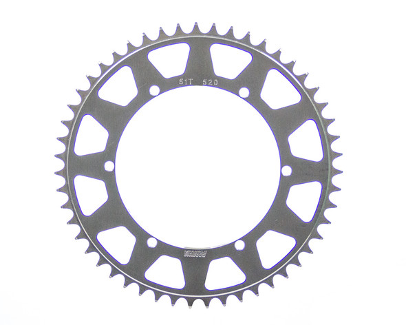 M And W Aluminum Products Rear Sprocket 51T 6.43 Bc 520 Chain Sp520-643-51T