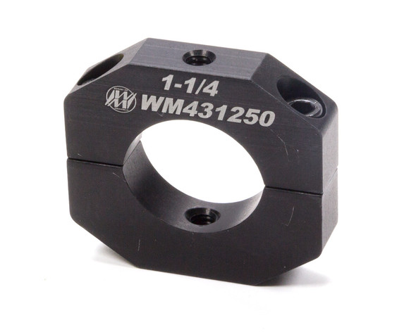 Wehrs Machine Accessory Clamp 1-1/4In Aluminum 1/4-20 Holes Wm431250