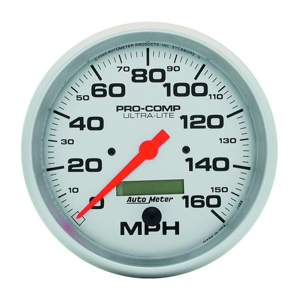 Autometer 5In Ultra-Lite Elec. 160Mph Speedometer 4489