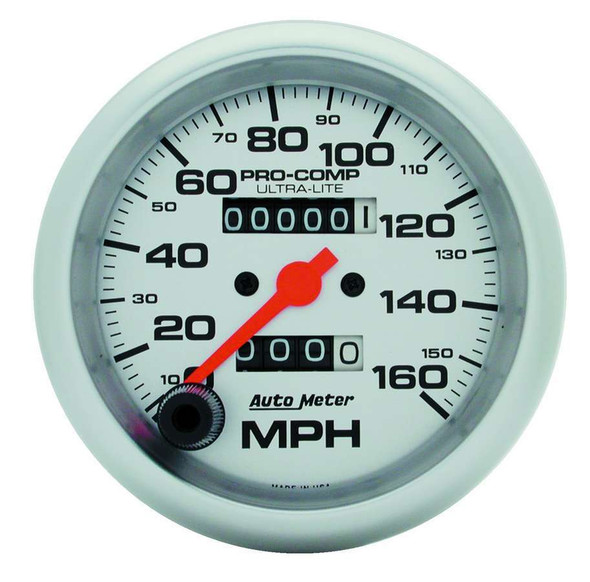 Autometer 3-3/8In Ultra-Lite 160Mph Speedometer 4493