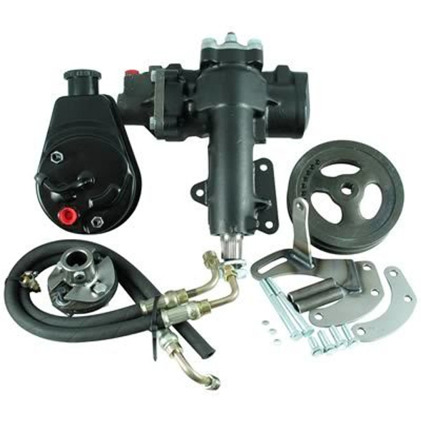 BORGESON Power Steering Conversn Kit 67-82 Corvette SBC 999017