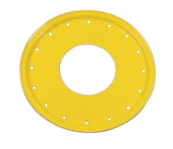 Aero Race Wheels Mud Buster 1Pc Ring And Cover Yellow 54-500001