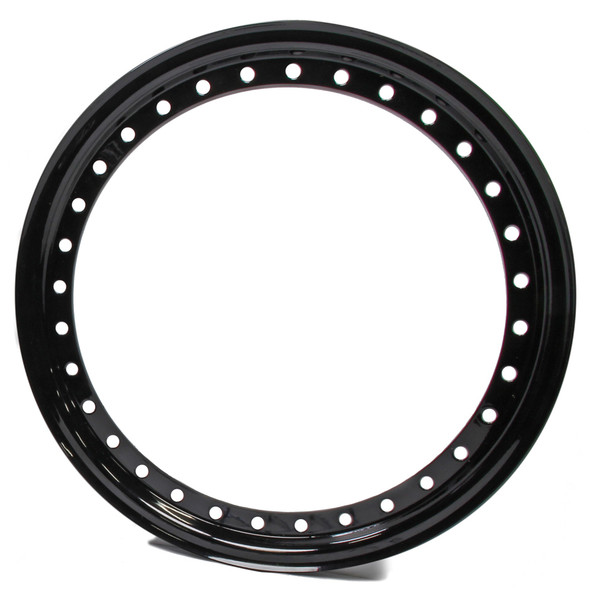 Aero Race Wheels 15In Outer Bead Lock Ring Black 54-500023