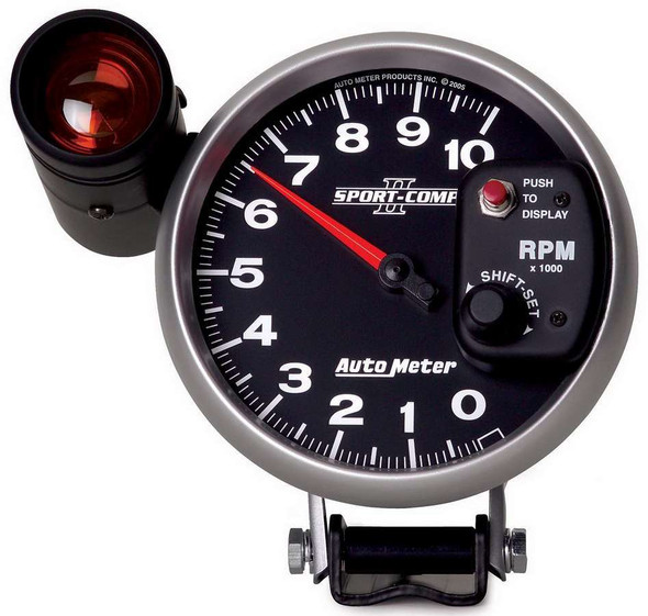 Autometer 5In S/C Ii Shift Light Tach 3699