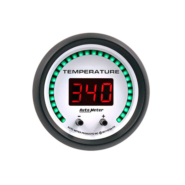 Autometer 2-1/16 Fluid Temp Gauge Elite Digital Ph Series 6754-Ph