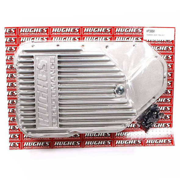 HUGHES PERFORMANCE Aluminum Trans Pan Deep GM TH200R4 HP3880