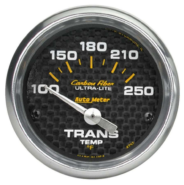 Autometer 2-1/16In C/F Trans. Temp. Gauge 100-250 4757