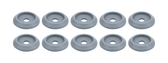 Allstar Performance Body Bolt Washer Plastic Silver 10Pk All18850