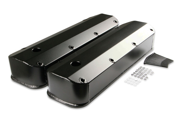 MR. GASKET BBF Fabricated Alm Valve Cover Set 6880BG