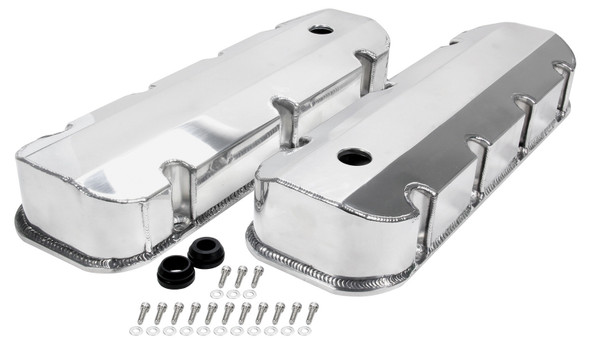 Allstar Performance Valve Covers Bbc Fab Aluminum W/ Holes All26177