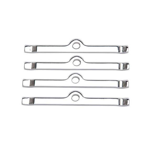 Edelbrock Chrome V/C Hold-Down Tabs - 4Pcs. 4404