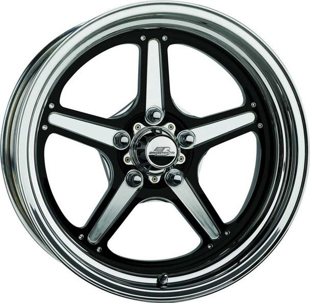 Billet Specialties Street Lite Black Wheel 15X10 3.5In Bs Brs035106135N