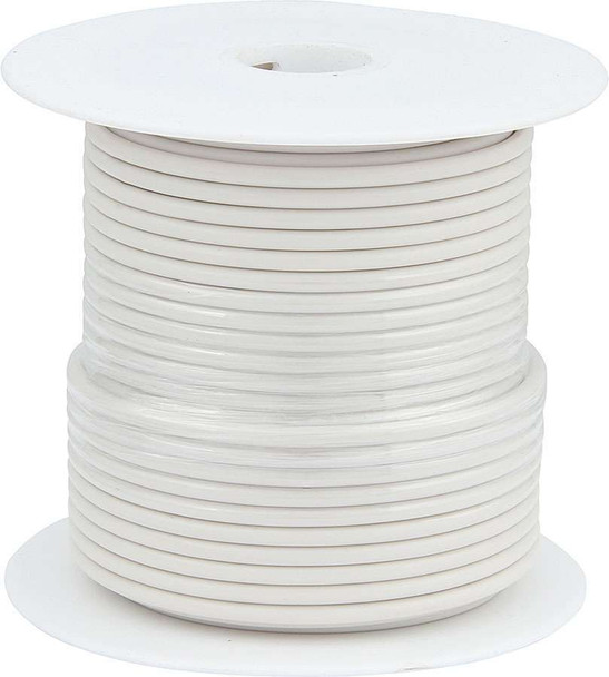 Allstar Performance 14 Awg White Primary Wire 100Ft All76552