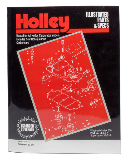 Holley Holley Illustration Manual 36-51-7