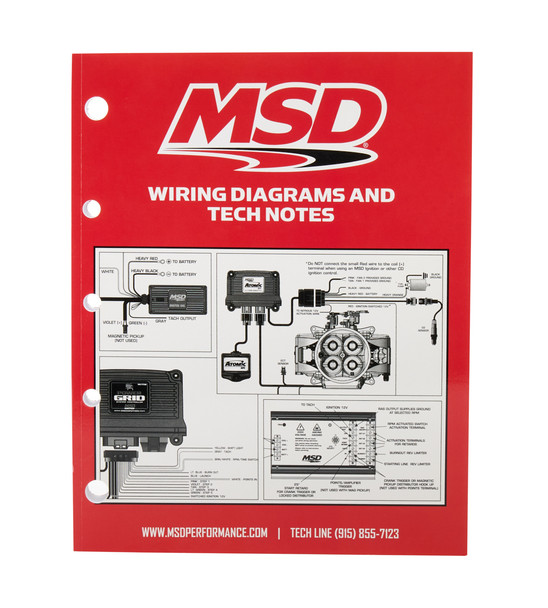 Msd Ignition Wiring Diagrams/Tech Not  9615