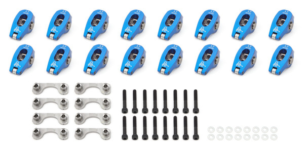 GM LS Roller Rocker Arms 1.7 Ratio 8mm Ped Mnt