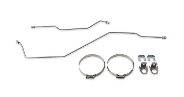 Rekudo Stainless Brake Hardline Kit W/Brackets Rk402-3