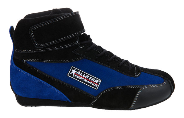 ALLSTAR PERFORMANCE Driving Shoes Black/Blue SFI3.3/5 Pro Series 10.0 ALL918228