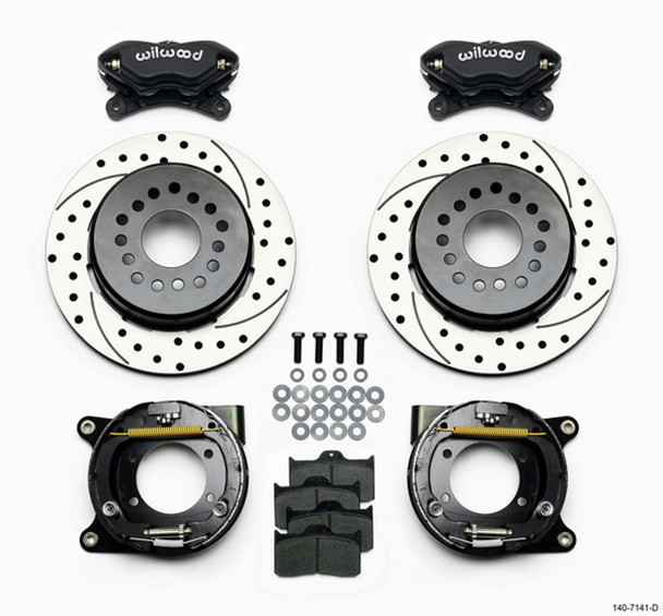 Wilwood Rear Disc Brake Kit W/Park Brake Chevy 140-7141-D