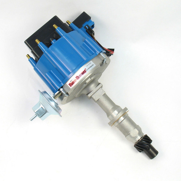 Pertronix Ignition Pont. V8 Hei Distributor W/Blue Cap D1202