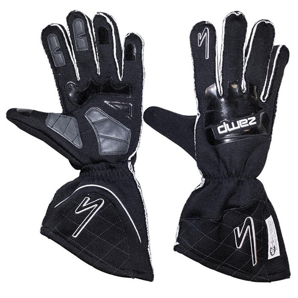 Zamp Gloves Zr-50 Black Med Multi-Layer Sfi3.3/5 Rg10003M