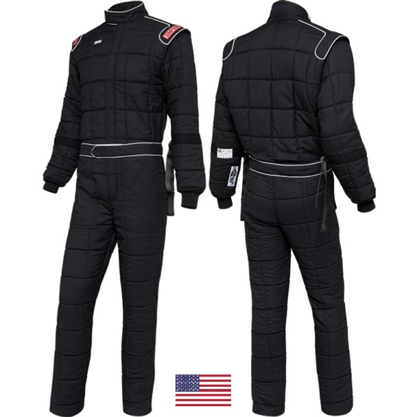 Simpson Safety Suit Black X-Large Drag Sfi-20 4802431